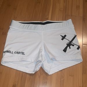 Barbell cartel workout shorts